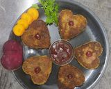 A picture of step 8 of Mixed vegetable Cutlet without potato.