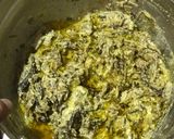 A picture of step 6 of Mocha'r (Banana Flower) Paturi.