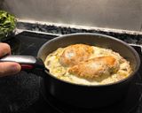 Foto del paso 5 de la receta: Pollo cremoso con ñoquis