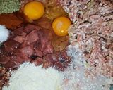Pieczeń domowa z wątrobą krok przepisu 2 zdjęcie