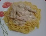 Foto del paso 2 de la receta: Tallarines con salsa Caruso a mi manera!!