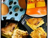 A picture of step 2 of Air fryer baked puff pastry.