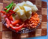 মুগডালের আমিষ ভুনা  খিচুড়ি (moog daler aamish khichuri recipe in Bengali) রেসিপির ধাপ 4 ছবি