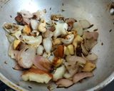 A picture of step 3 of Peas Potato Kootu.