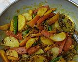 A picture of step 6 of Turnips or Shalgam Pickle.