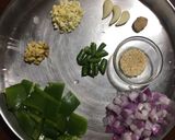 A picture of step 1 of Chilli Baby Corn.