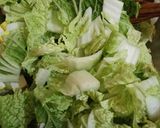 Foto langkah ke 3 dari resep Tumis Tahu dan Sawi.