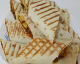 صورة لخطوة 8 من وصفة فاهيتا الدجاج والفطر والجزر بخبز التورتيلا المنزلي الرائع 🌯🌯🌯