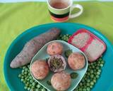 Purple Yam-Matar Pattice