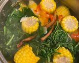 Foto langkah ke 2 dari resep Sayur bayam ala my mom.