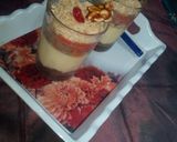 A picture of step 18 of Two in one biscuit pudding.