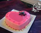 Foto del paso 12 de la receta Cheesecake con frutos del bosque y glaseado espejo