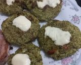 Foto del paso 3 de la receta: Hamburguesas de brócoli rellenas con queso