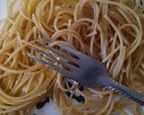A picture of step 6 of Grandma's great pasta *optional cheese*.