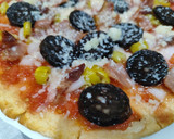 Foto del paso 3 de la receta: Pizza salada extra picante (mi estilo)