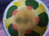 Panna cotta con couli de guayaba