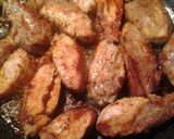 A picture of step 3 of Szechuan pepper Pork and vegetables .