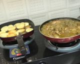 A picture of step 7 of ‘Chicken Cafreal’: A Popular Goan Green Chicken Curry.