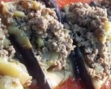 صورة لخطوة 2 من وصفة دولمة باذنجان غراتيني (محشي الدنجال)