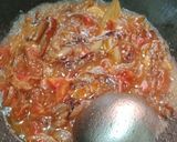 A picture of step 3 of Pindi rajma and jeera rice.