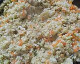 Foto del paso 3 de la receta: Arroz🍚de brócoli🥦y coliflor🥕al cilantro🌿🥡🫛