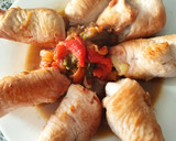 Foto del paso 3 de la receta: Pechuga de pavo con pimientos