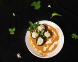 A picture of step 9 of No Fry Palak Paneer Kofta Curry.