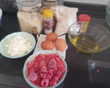 Foto del paso 1 de la receta: Tarta inspirada en el pastel de ricotta y frambuesas de Paula G