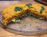 Une image de l'étape 20 de Citrouille joyeuse (purée de courge delica moretti,pommes de terre,lard,emmental,persil).