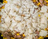 🍚Tonhalas rizses,,rongálás" 15 - perces vacsora 🐟 recept fázis 4 fotója