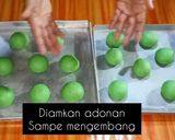 Foto langkah ke 4 dari resep Roti tawar burger pandan.