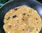 A picture of step 2 of Daliya Ladoos.