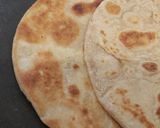 A picture of step 2 of Simple chapati and bean stew.