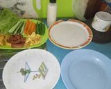 Foto langkah ke 1 dari resep Vietnams roll (beef ham).