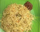 A picture of step 3 of Veg noodles.