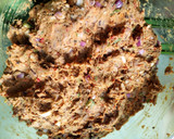 A picture of step 5 of Beans balls II.