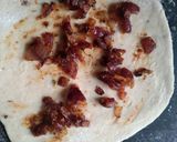 A picture of step 1 of Onion  Roti.