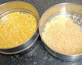 A picture of step 1 of Dalia (Broken Wheat) Khichdi.
