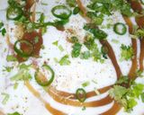 A picture of step 13 of Dahi Pakoriyan.