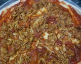 A picture of step 3 of Pizza Lovers' Pie.