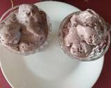 Black current creamy icecream recipe step 4 photo