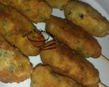 A picture of step 5 of Yam kebab.