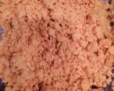 A picture of step 1 of Besan ki Katli.