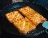 Foto langkah ke 4 dari resep Gabin ubi ungu goreng.