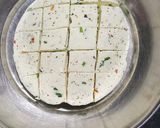 A picture of step 7 of Masala paneer.