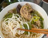 Hình bước làm 4 của món Bún giò heo