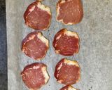 Foto del paso 6 de la receta: Flores de Alcachofas con Brie, Lomo Ibérico y Parmesano