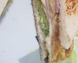 Foto del paso 3 de la receta Sándwich Club con tortilla francesa rellena