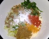 A picture of step 1 of Chikapea flour pancake.