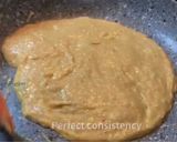A picture of step 4 of Apple peda with Jaggery.